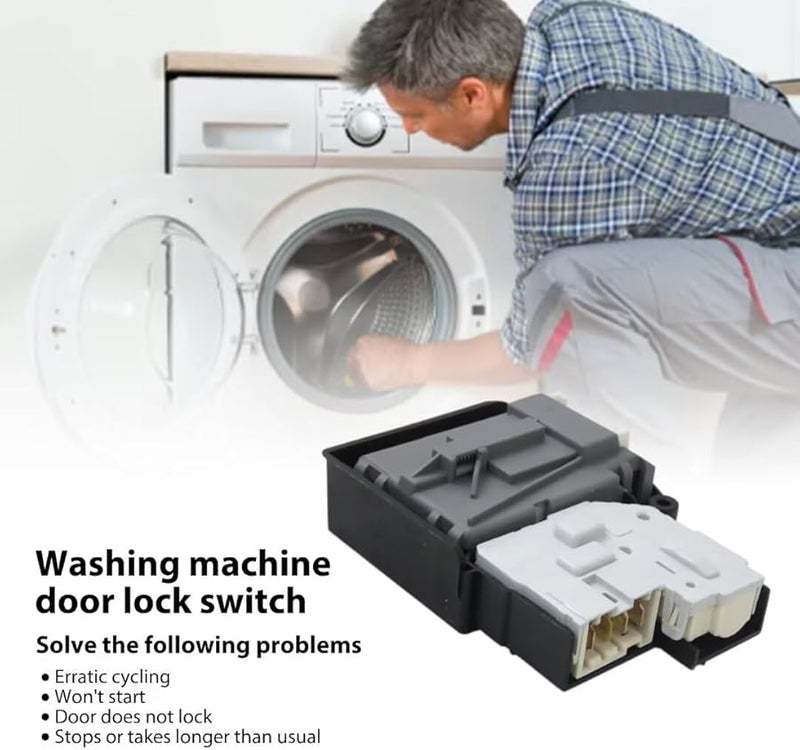 LG Kenmore Washer Door Lock Switch 120V 60Hz For WM3370HRA WM3370HVA WM4270HVA 00 Models - Image 4